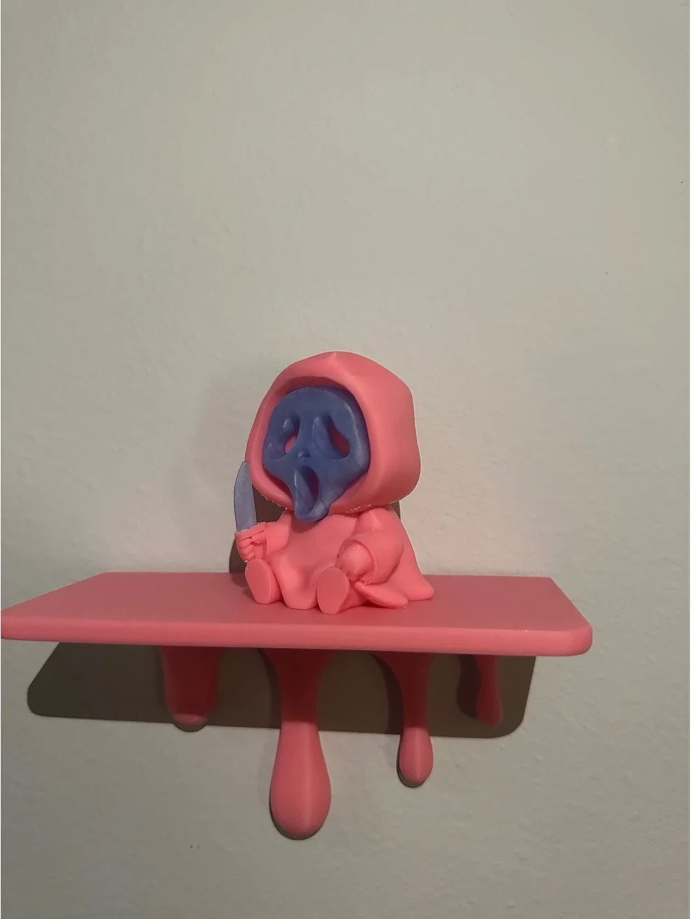 Ghost face figure Glow in the dark